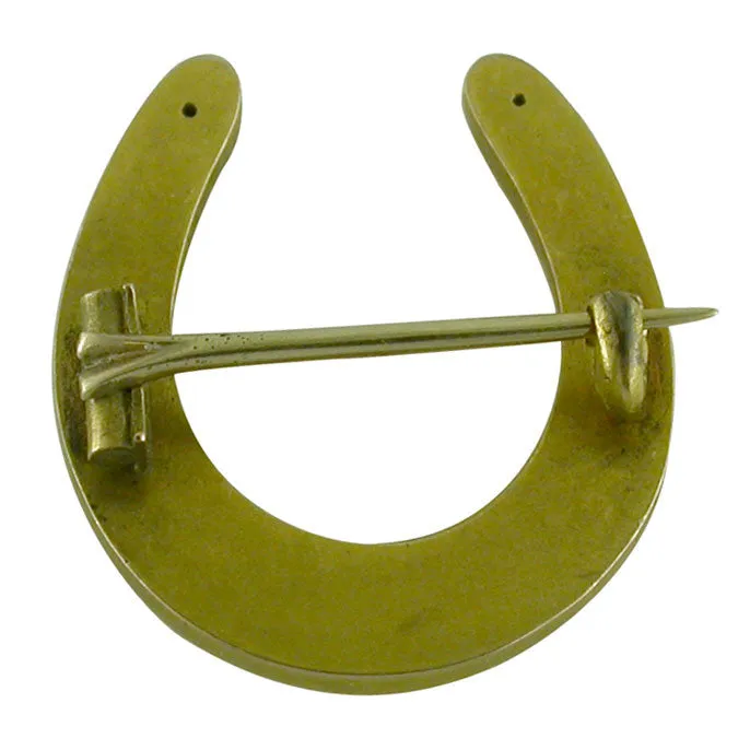 Horse Shoe Brooch