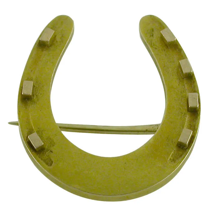 Horse Shoe Brooch