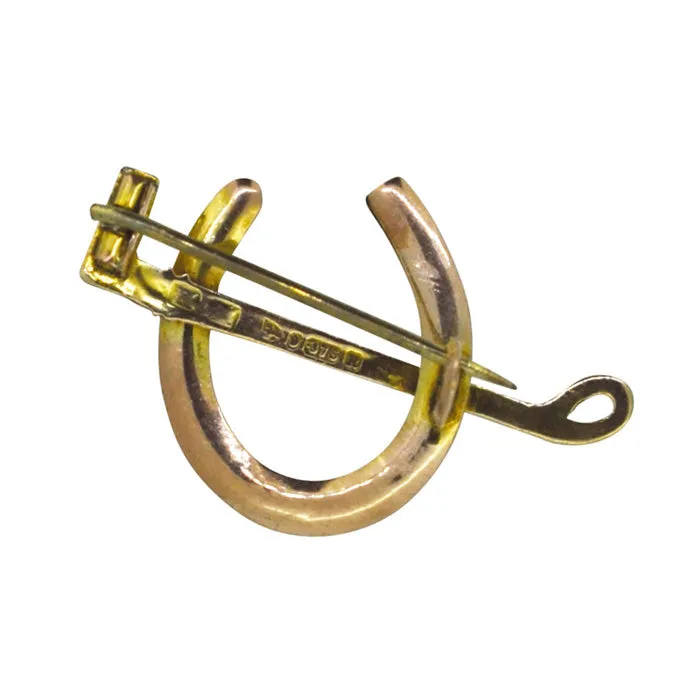 Horse Shoe Brooch