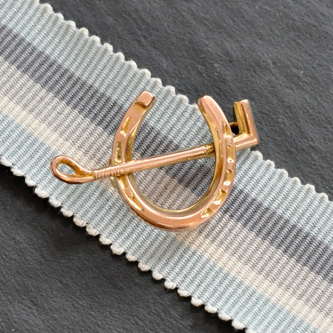 Horse Shoe Brooch