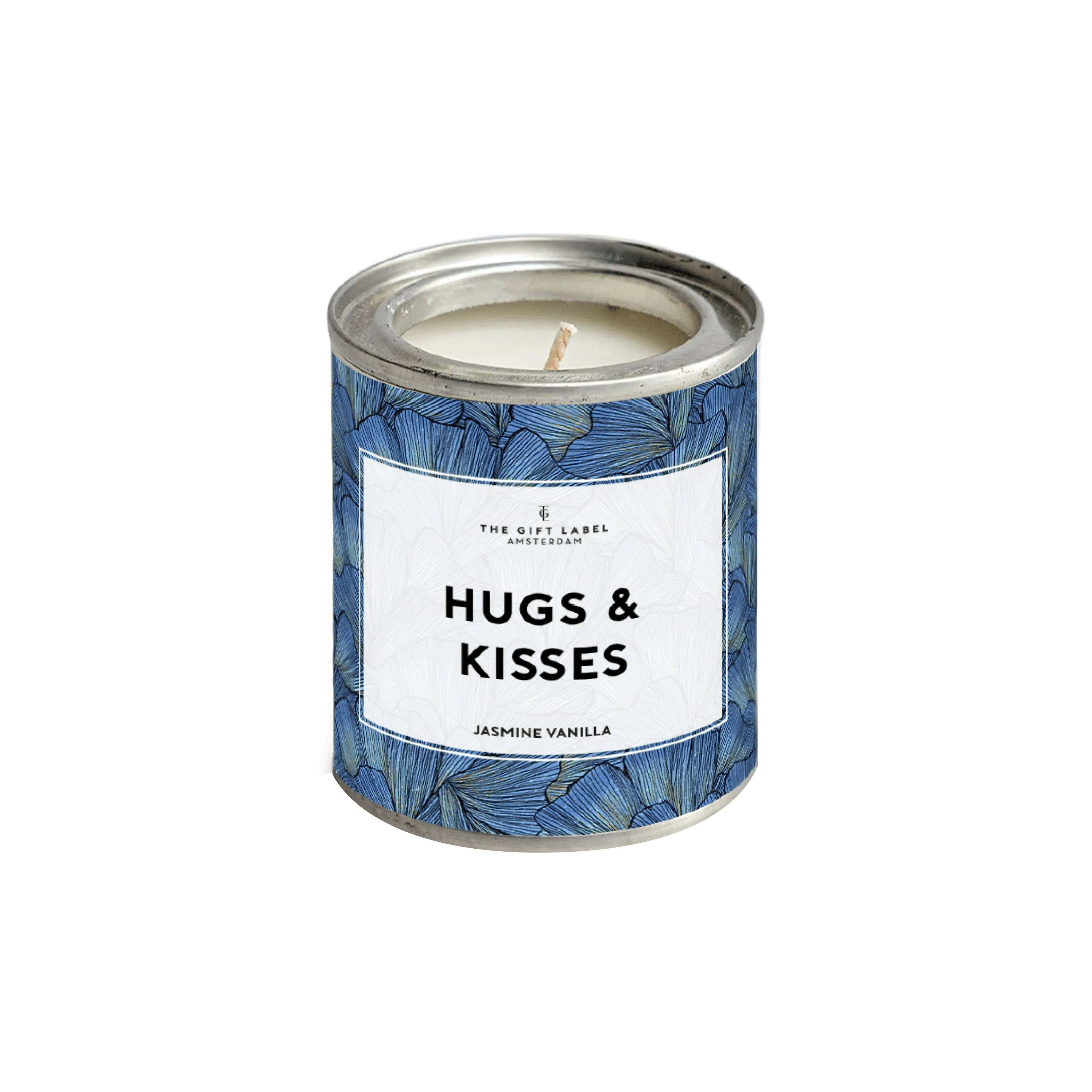 'Hugs & Kisses' Candle Tin | Jasmine & Vanilla | 90g