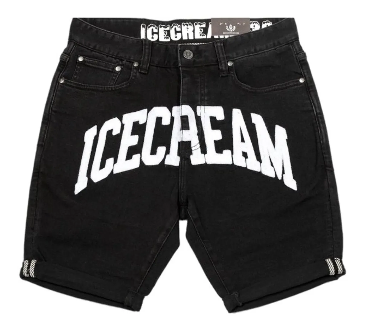 Ice Cream - Black Beauty Jean Short 38W BLACK