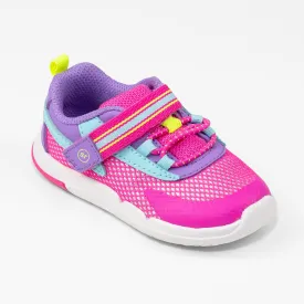 Little Girl Stride Rite SRTech Ian in Pink Multi