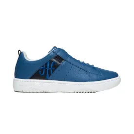 Men's Icon 2.0 Blue Black Logo Leather Sneakers 06514-559