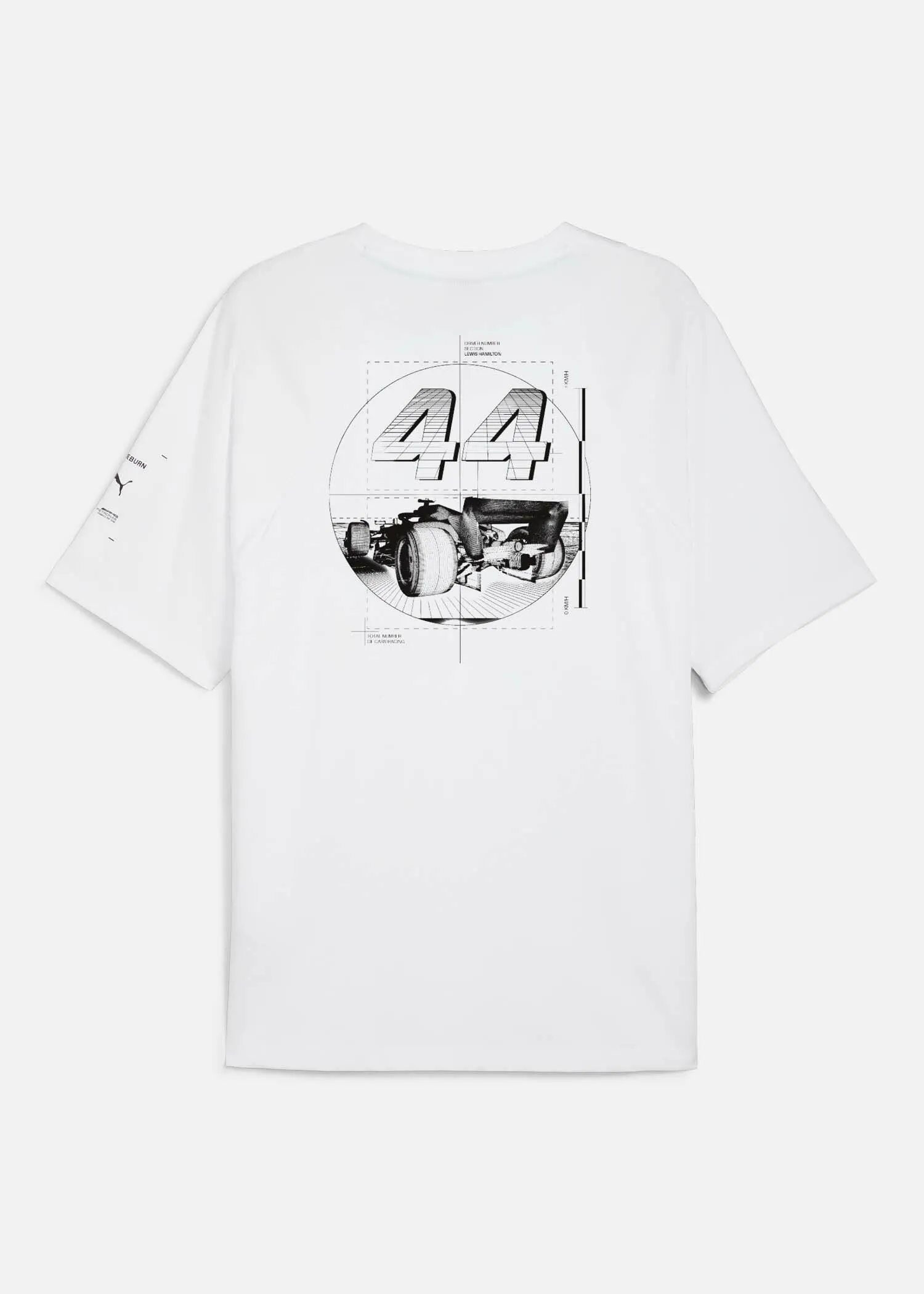 Mercedes-AMG F1 x PUMA x RÆBURN Drivers Tee "44" PUMA White