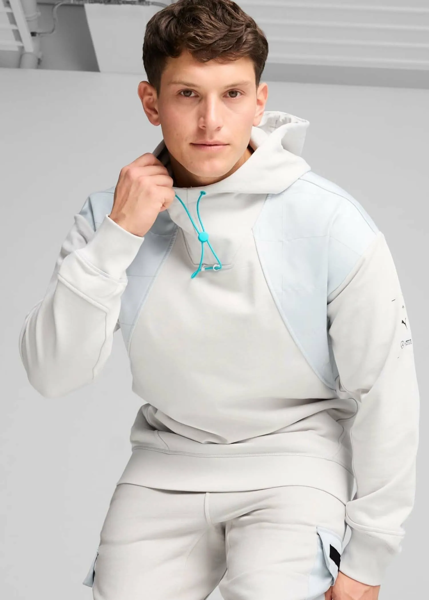 Mercedes-AMG F1 x PUMA x RÆBURN Hoodie Glacial Gray