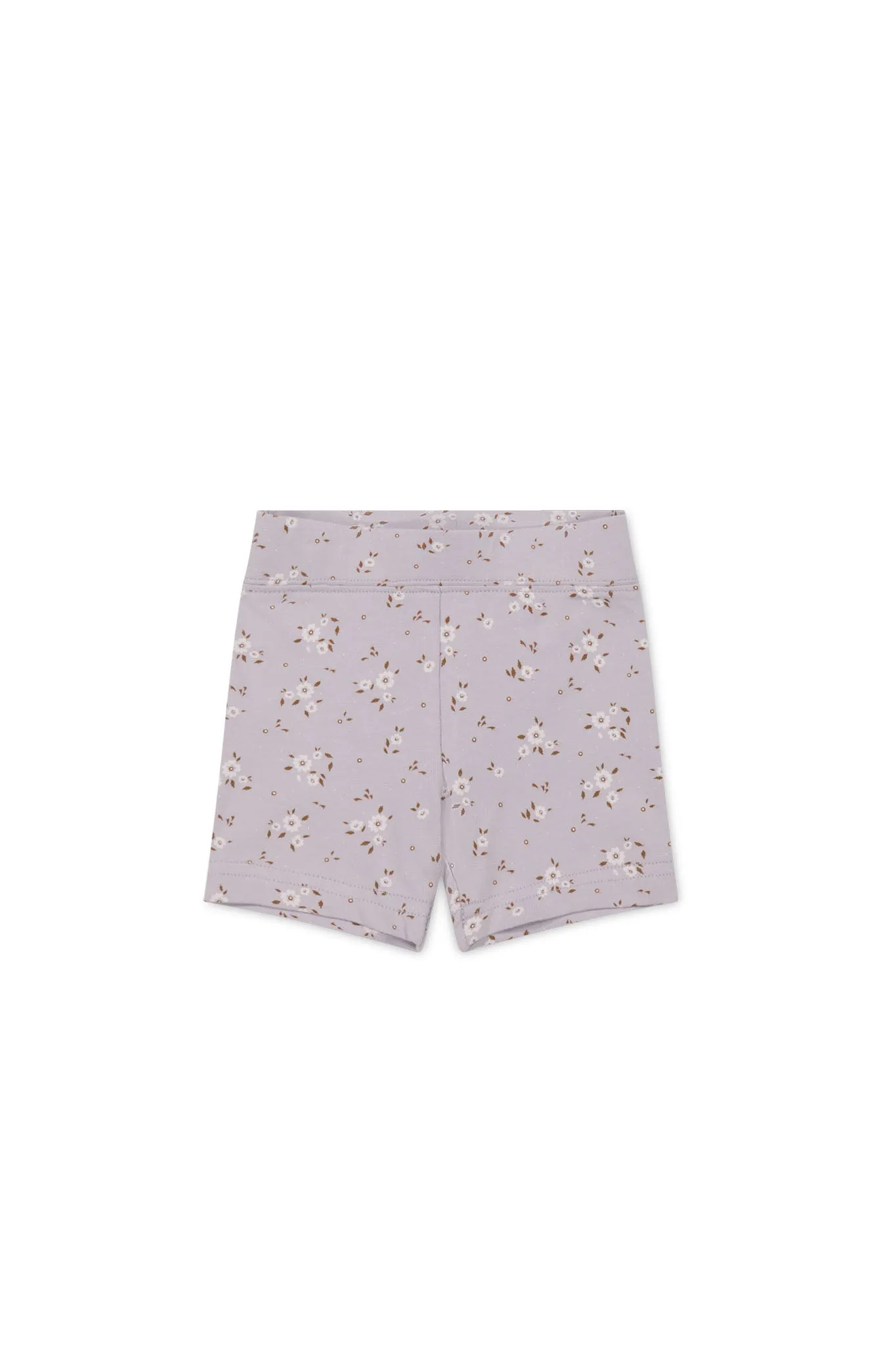 Organic Cotton Everyday Bike Short - Lulu Bloom Iris