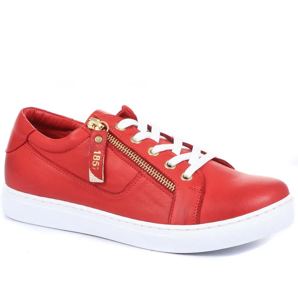 Padova Leather Lace-Up Sneakers / 320 235