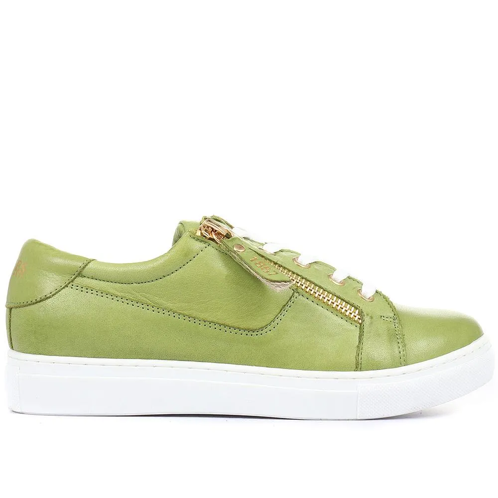 Padova Leather Lace-Up Sneakers / 320 235