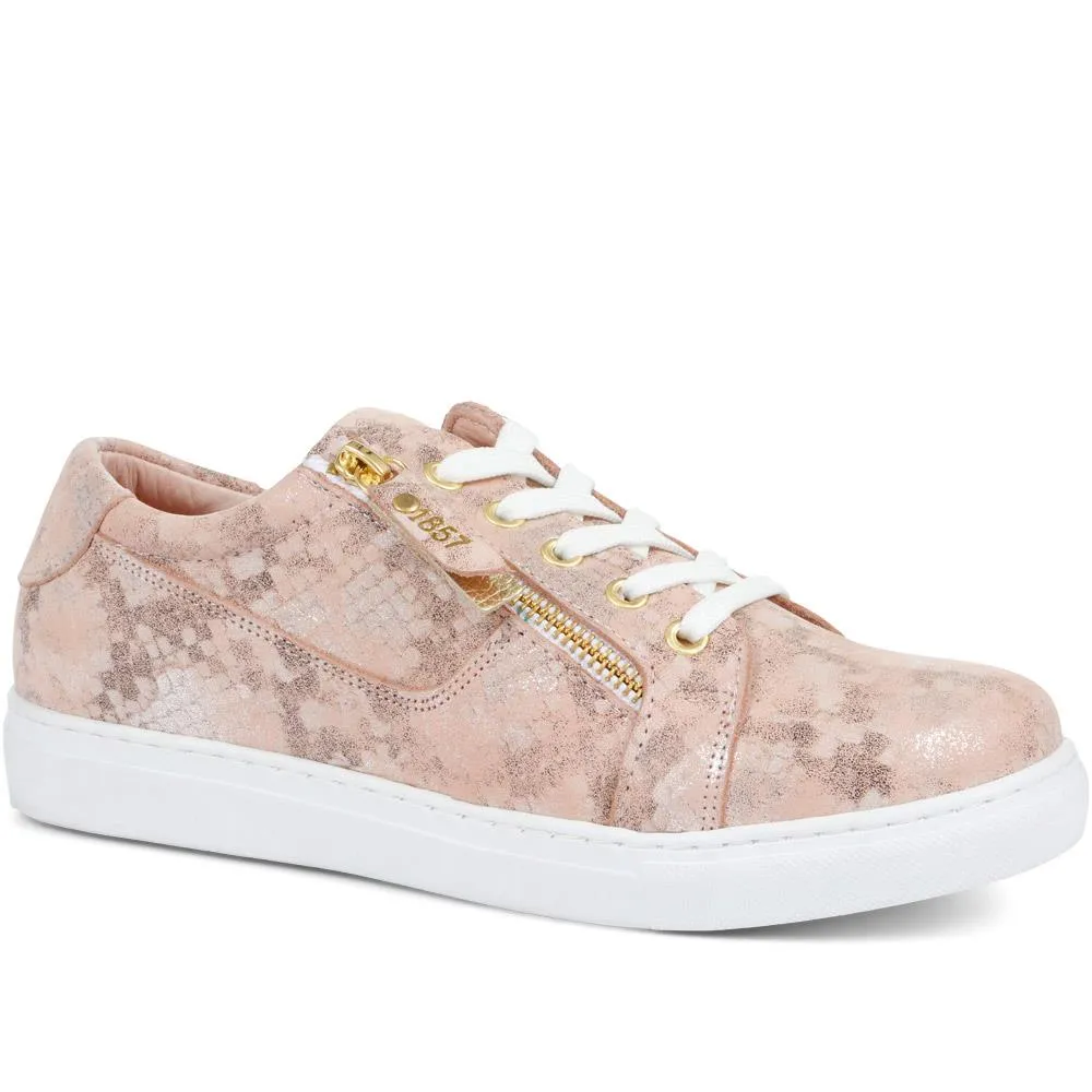 Padova Leather Lace-Up Sneakers / 320 235