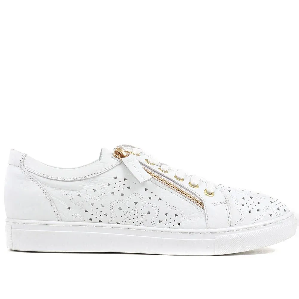 Padova Leather Lace-Up Sneakers / 320 235