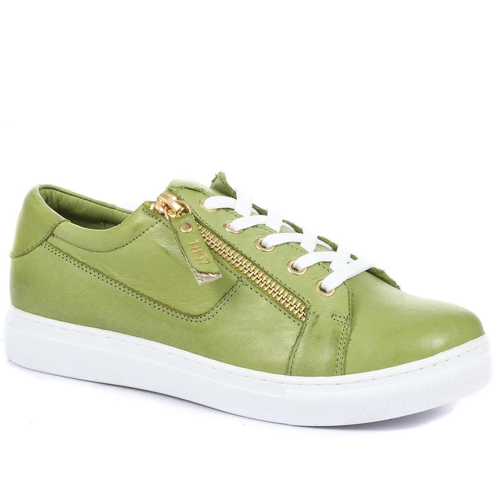 Padova Leather Lace-Up Sneakers / 320 235