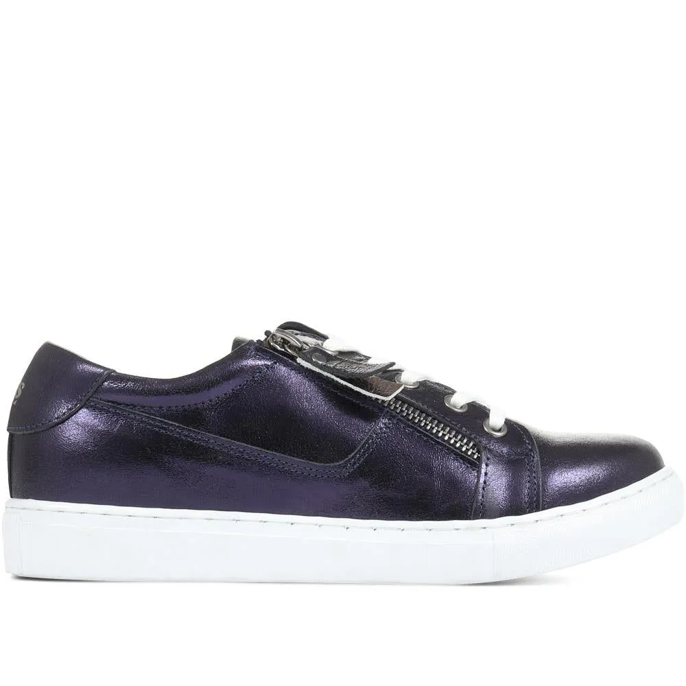 Padova Leather Lace-Up Sneakers / 320 235