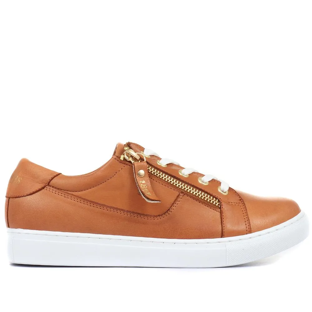 Padova Leather Lace-Up Sneakers / 320 235