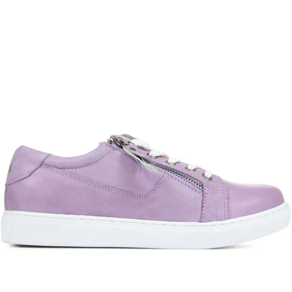 Padova Leather Lace-Up Sneakers / 320 235