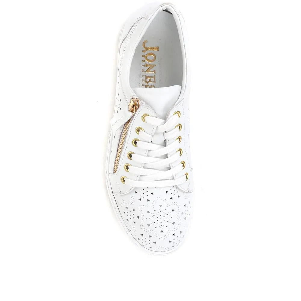 Padova Leather Lace-Up Sneakers / 320 235