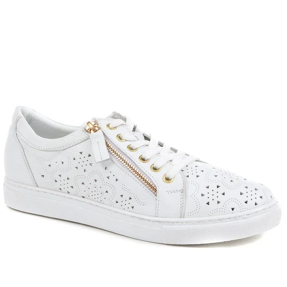 Padova Leather Lace-Up Sneakers / 320 235