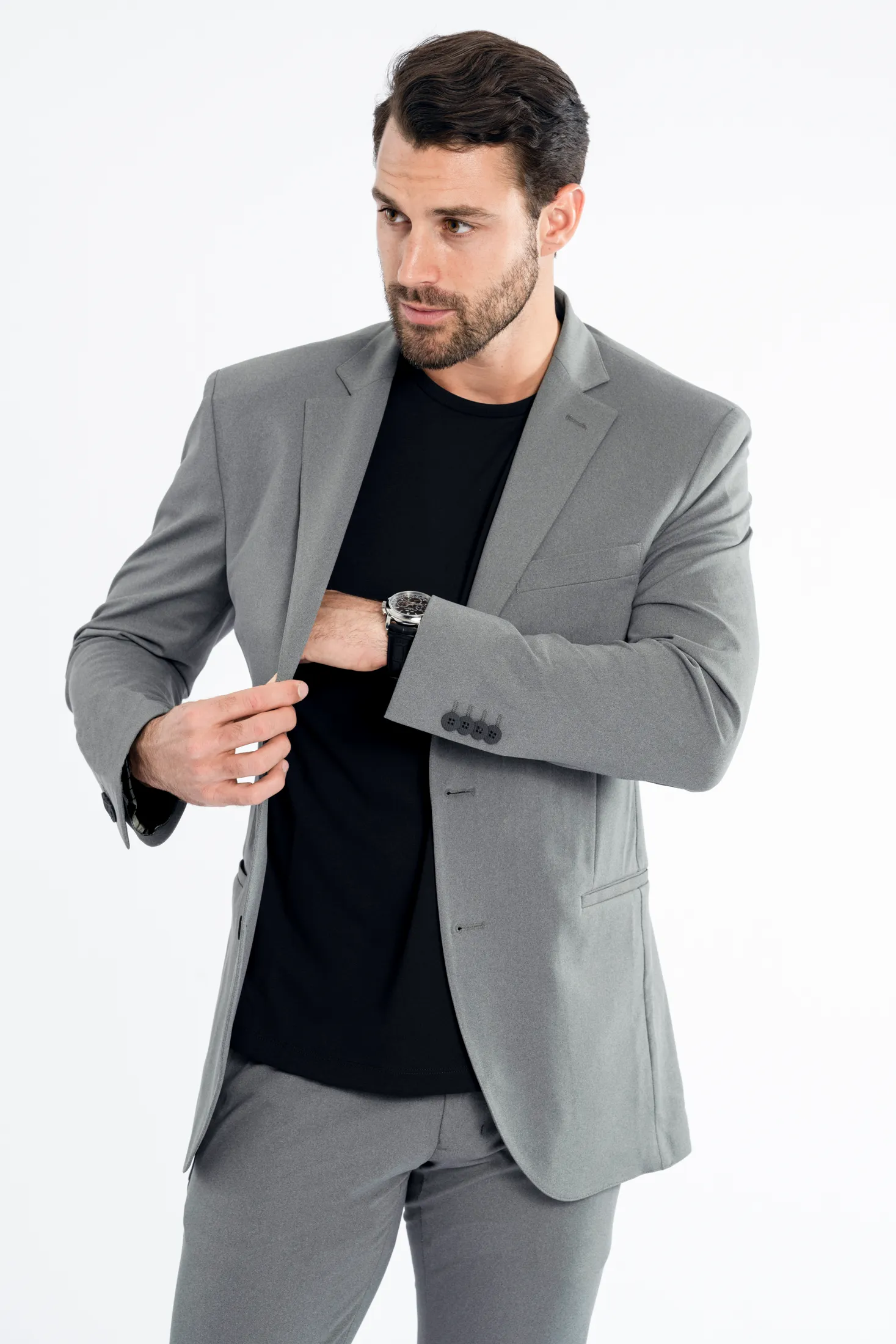 Performance Blazer // GREY MELANGE