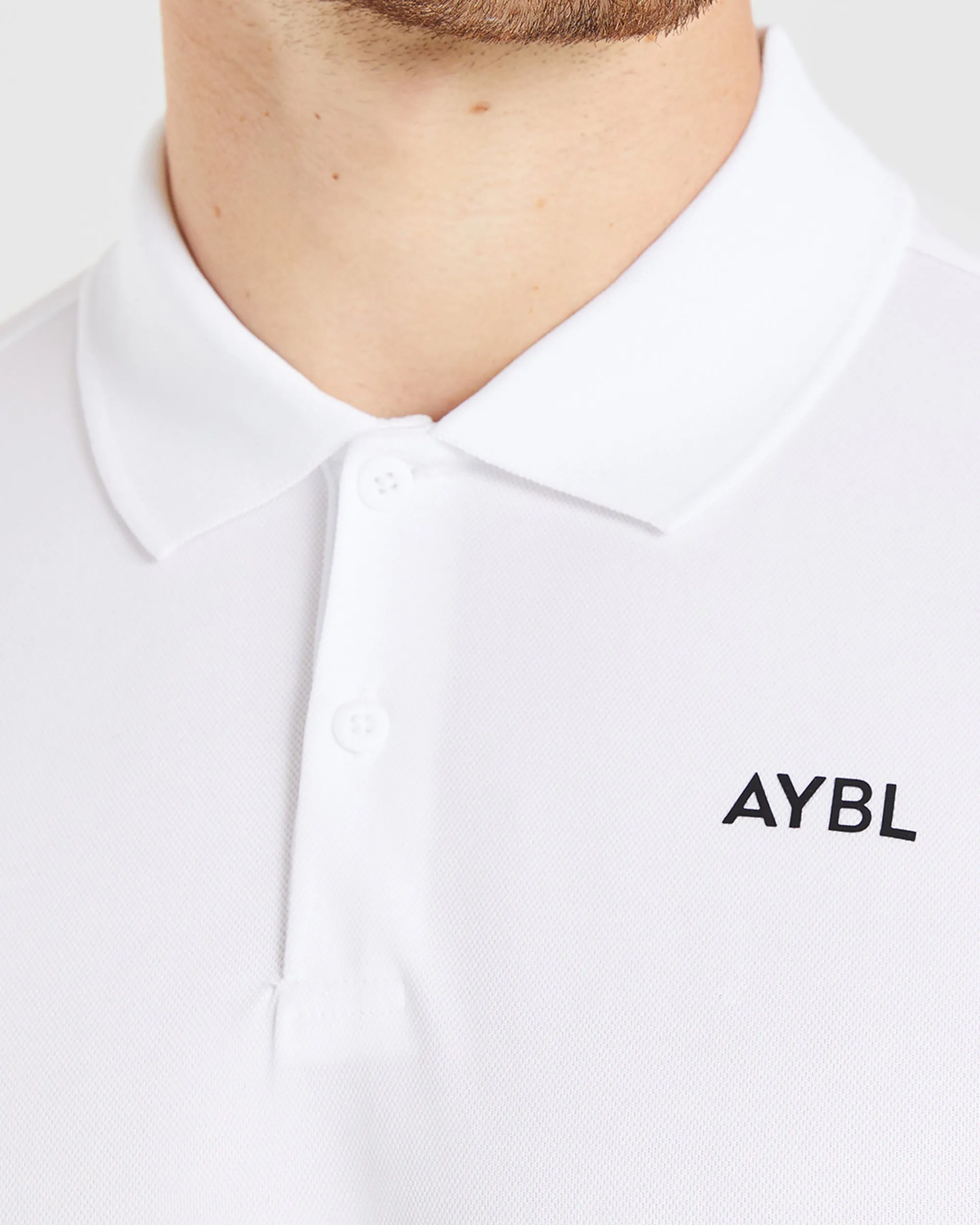 Performance Polo Shirt - White