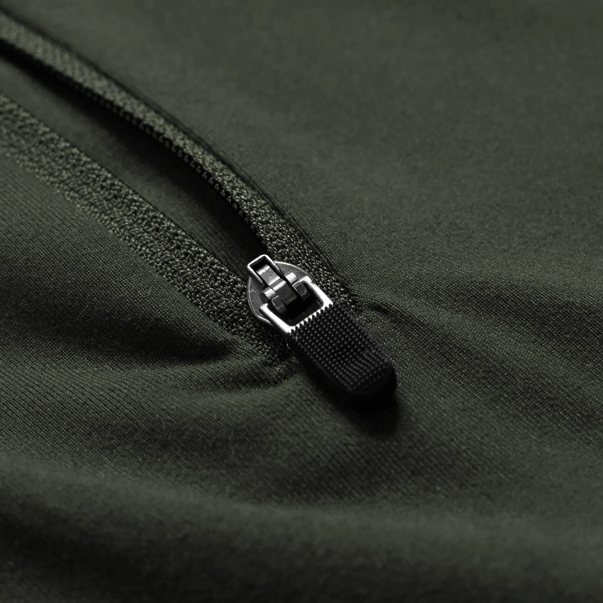 Performance Quarter Zip - OD Green