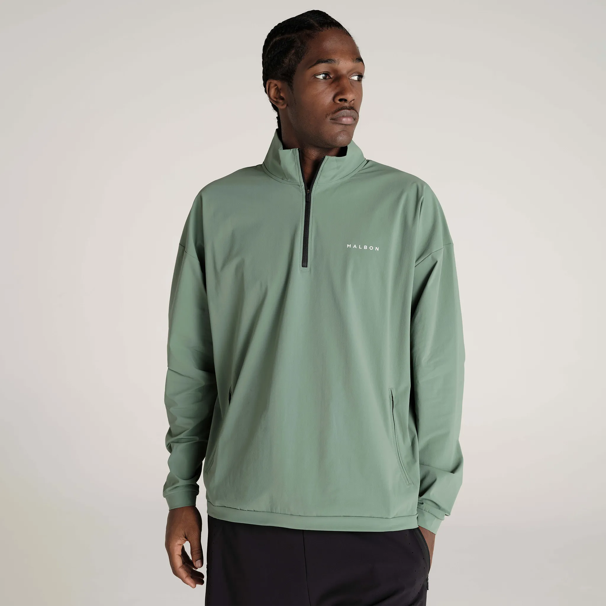 Performance Quarter Zip Shell Pullover