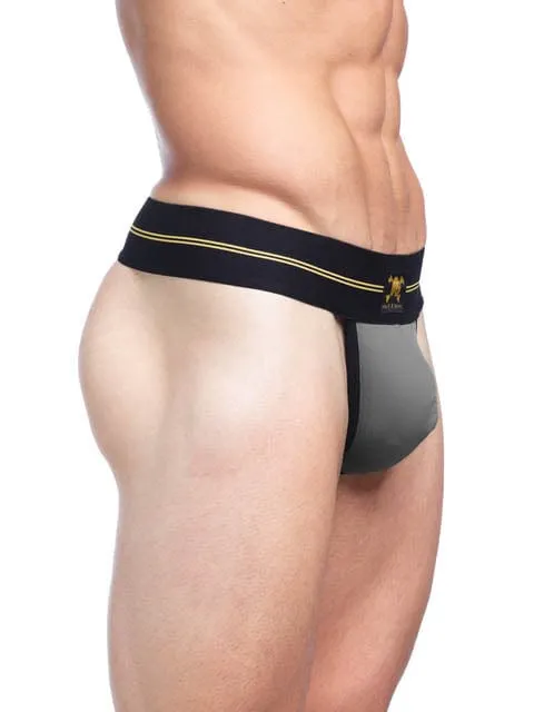 Performance Rib Thong Grey