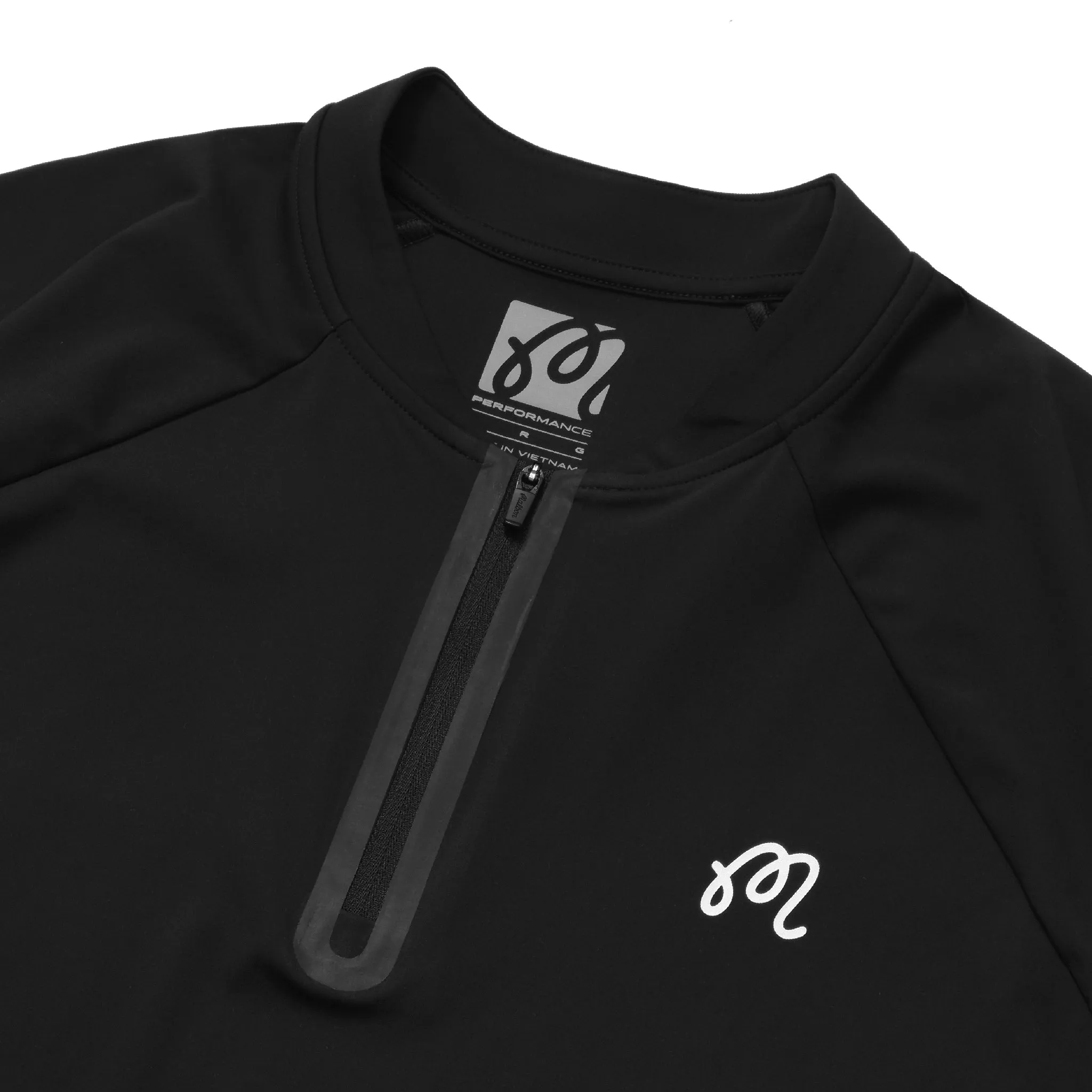 Performance Zip Blade Collar Polo