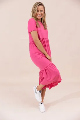 Sienna Dress - Pink - Seconds