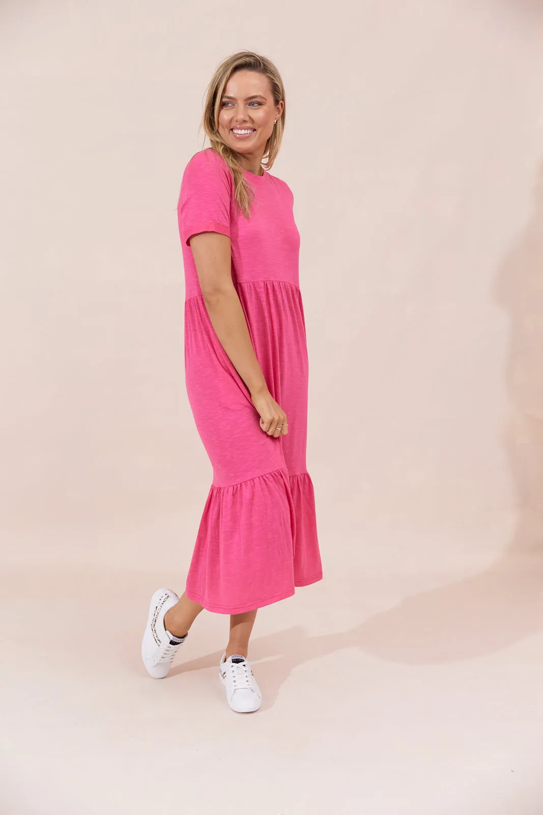 Sienna Dress - Pink - Seconds