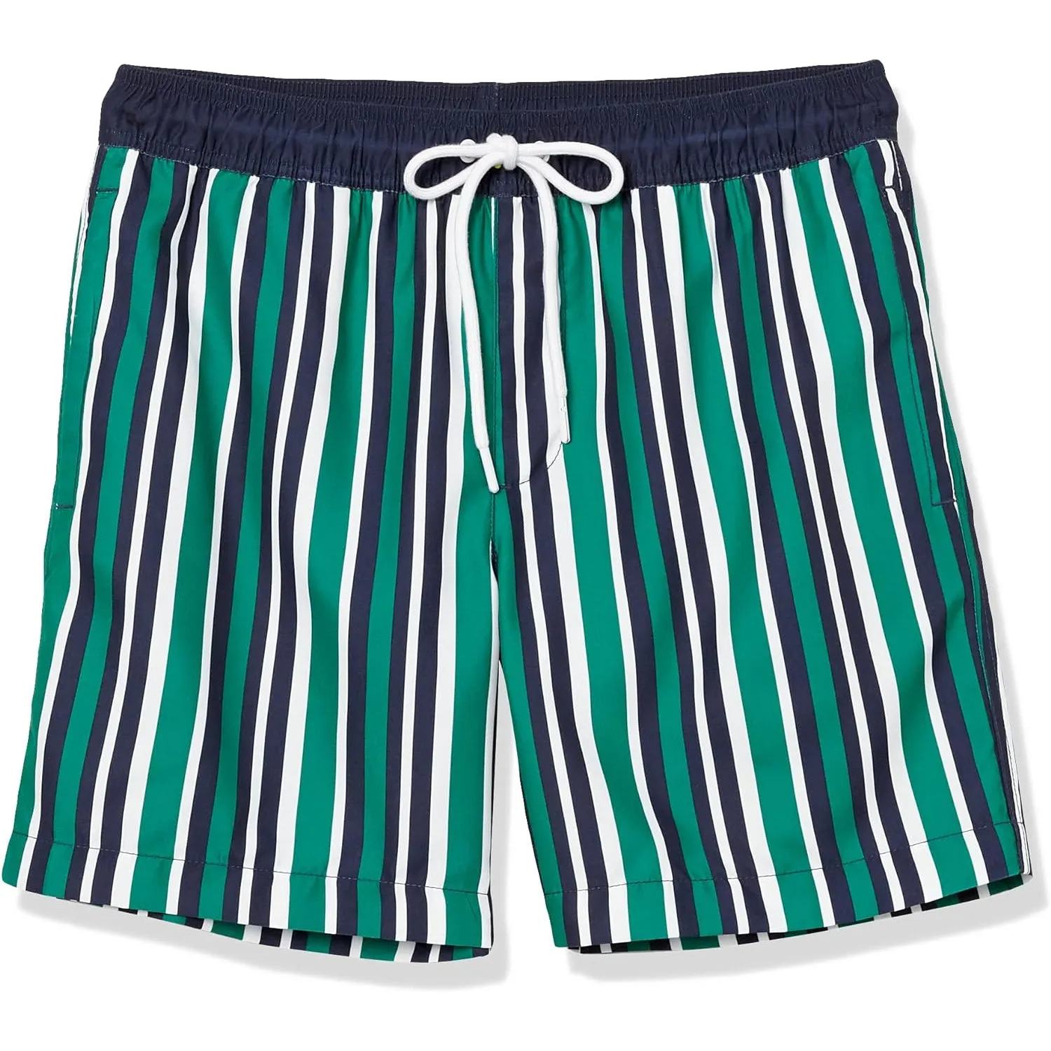 Swim Trunks With Adjustable Drawstring