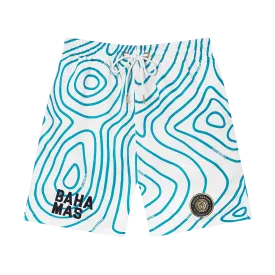 TEAM BAHAMAS SHORTS-WHITE