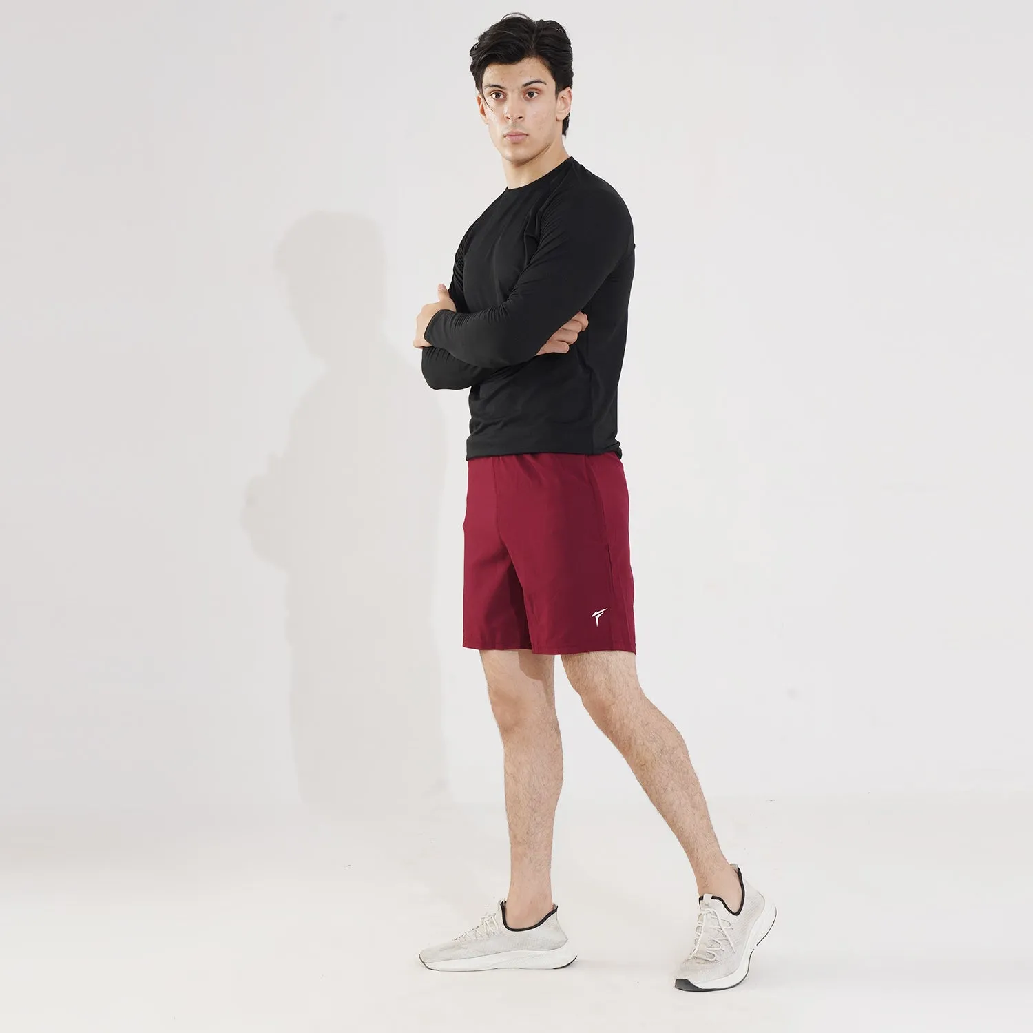 Tf-Maroon Basic Micro Premium Shorts