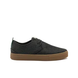 Vegan sneaker mesh black SID046