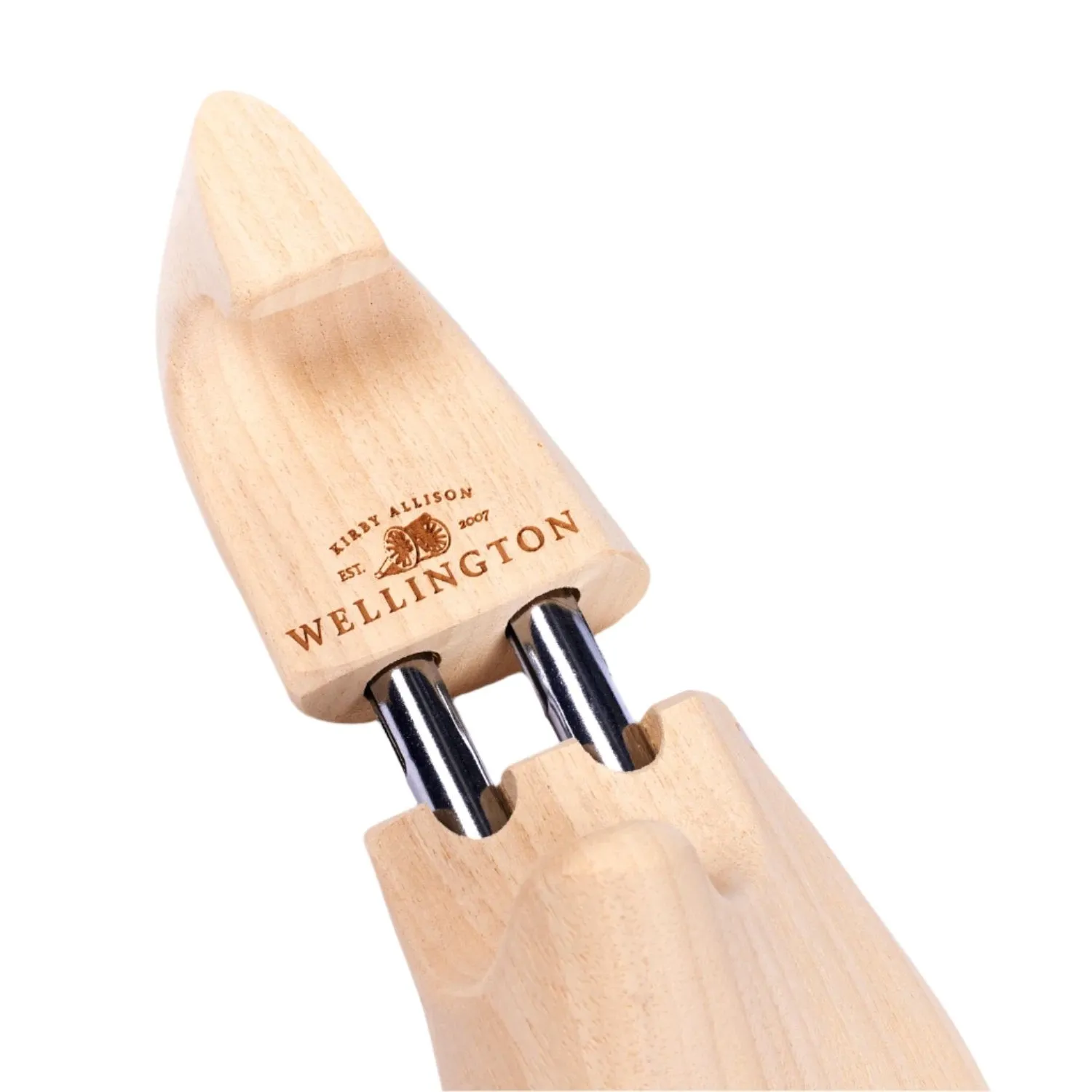 Wellington Obeche Wooden Travel Shoe Tree