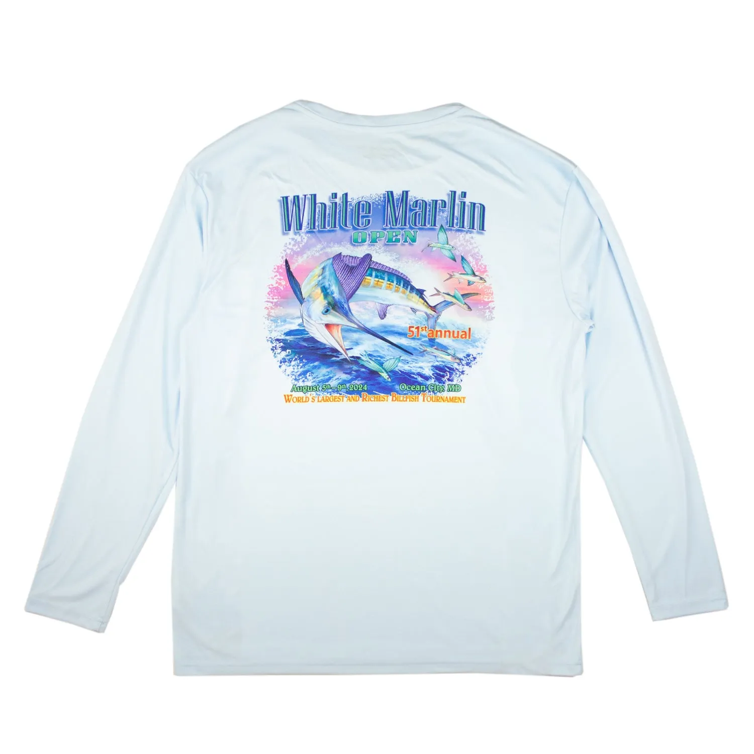 White Marlin Open 2024 Performance Long Sleeve