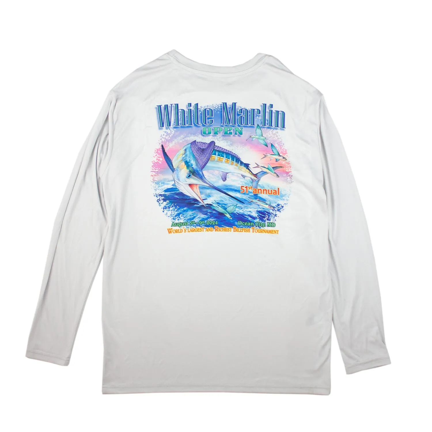 White Marlin Open 2024 Performance Long Sleeve